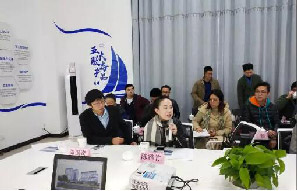 浙江团省委常委、宣传部长王辉球带领杭州独角兽企业来海上鲜考察，共同探讨数字经济发展！