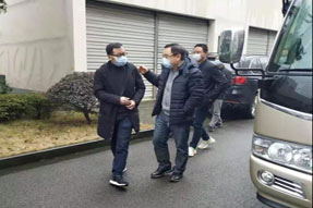 欢迎区政府领导莅临海上鲜视察复工和防疫工作，助推有序复工！