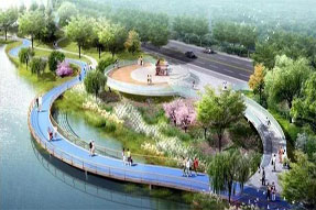 一湖两岸再升级 | 白云湖核心景观带开工建设